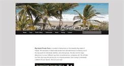 Desktop Screenshot of bigislandprivatetours.com